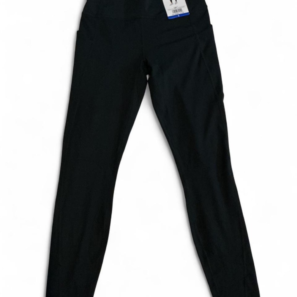 Fabletics Oasis PureLuxe Leggings Womens Large Black New High Waist Pockets